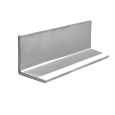 80x80 el ms en forma de L Angle Bar Hot sumergió perfil de acero inoxidable